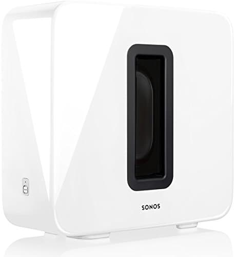 Image of Sonos SUB Wireless Subwoofer and Active Subwoofer for Home Cinema - Works with Sonos Multiroom Audio System - White