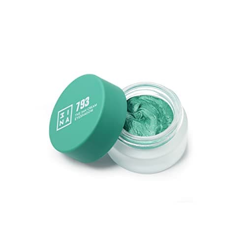 Image of 3ina MAKEUP Vegan The 24H Cream Eyeshadow 793 Turquoise 24H Longwearing & Waterproof Fast Drying Formula Creamy Texture Highly Pigmented Matte and Shimmer Finish Cruelty Free, 1, 53.0 gram