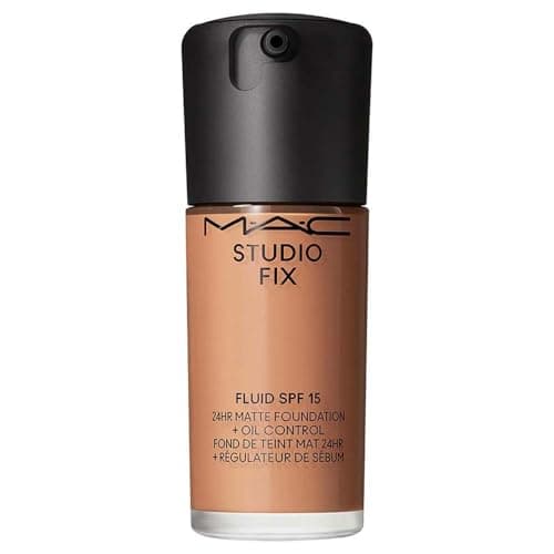 Image of Studio Fix Fluid SPF 15 24Hr Matte Foundation Plus Oil Control - NW30 by MAC for Women - 1 oz Foundation