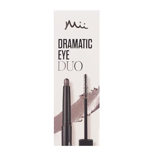 Image of Mii Cosmetics Dramatic Eye Mascara & Eyeshadow Duo | Makeup Gift Set for Women | Creamy Eyeshadow Stick & Lengthening Mascara | Professional Eye Make Up Set, Makeup Bundle for Gifting | Rose Gold