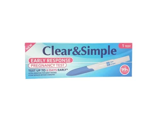 Image of Clear And Simple 6 Days Early Ultra Sensitive Pregnany Test Stick