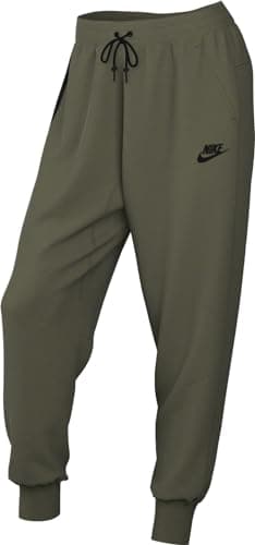 Image of Nike FB8002-222 Tech Fleece Pants Men's Medium Olive/Black Size XS