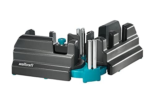 Image of wolfcraft Bevel and mitre Box I 6948000 I 2-in-1 Product for Precise baseboards