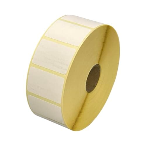 Image of 38mm x 25mm White Direct Thermal Labels, 2,500 per Roll, Compatible with Zebra, Toshiba, Citizen, Godex, Honeywell, TSC etc Label Printers (38mm x 25mm, 10, Count)