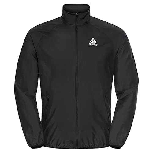 Image of ODLO Men's Essential Light running jacket, black, S