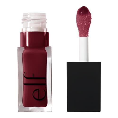 Image of e.l.f. Glow Reviver Lip Oil, Nourishing Tinted Lip Oil For A High-Shine Finish, Infused With Jojoba Oil, Vegan & Cruelty-Free, Jam Session