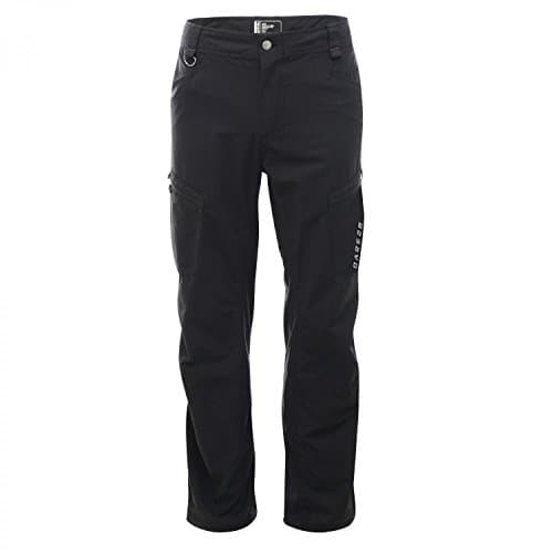 Image of Dare 2b Men's Tuned In Long Leg Zip Off Trousers - Black, 34-Inch