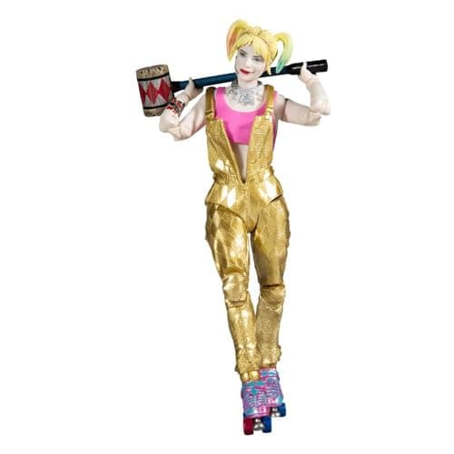 Image of McFarlane Toys TM15801 DC Multiverse 7IN-Harley Quinn (Birds of Prey), Multicolour 15801
