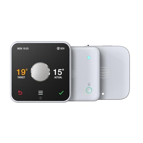 Image of Hive Thermostat For Heating Control (Combi Boilers), With Hive Nano 3 Hub (OpenTherm), White, A Combi Boiler is Required