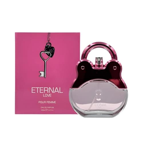 Image of Eternal Love Women’s Designer Eau De Parfum 100ml by Laurelle London, Floral Aldehydic Fragrance with Sandalwood and Vanilla Notes, Ladies Perfume Gift Set for Women