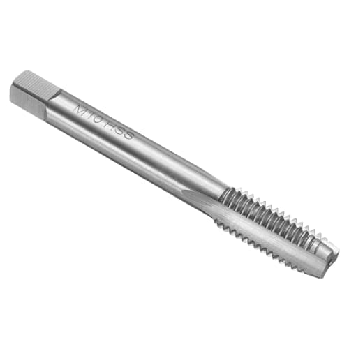 Image of sourcing map Hand Plug Tap M10 x 1.5 H2 Metric Thread Plug Style Taps Straight Flute Screw Tapping Threading Tool 9CrSi Alloy Tool Steel