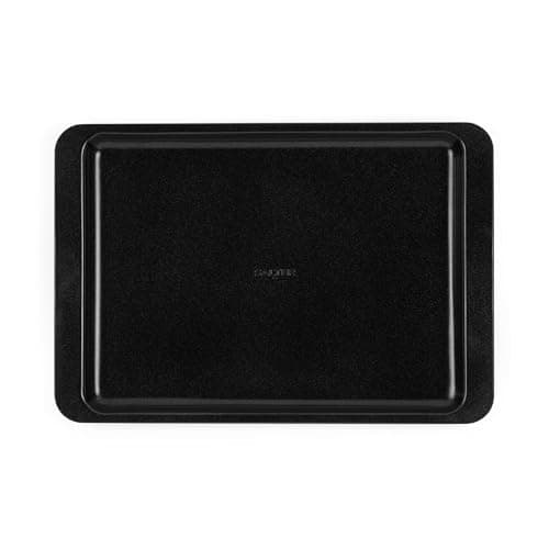 Image of Salter Expert Non-Stick Baking Tray – Heavy-Duty Carbon Steel Oven Tray, Two Layer Easy-Clean Coating, PFOA-Free, Oven Safe up to 220°, 38.5 x 26 x 2 cm, 10 Year Guarantee