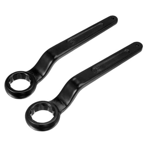Image of sourcing map 2Pcs Offset Box End Ring Type Wrench 41mm 38mm High-Carbon Steel Slogging Wrench
