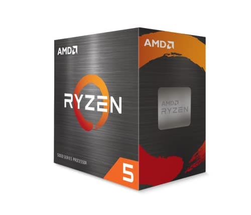 Image of AMD Ryzen 5 5500 Processor (6 cores/12 threads, 65W DTP, AM4 socket, 19 MB cache, up to 4.2 GHz max boost, wraith stealth cooler)