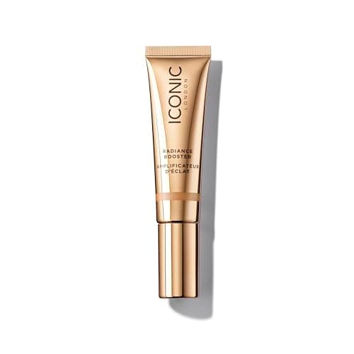 Image of ICONIC London Radiance Booster – Sheer Tinted Primer with Radiant Glow, Caramel Glow, 30ml
