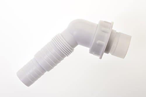 Image of MaKe PRO072 Replacement Washing Machine Trap Nozzle,White,40mm