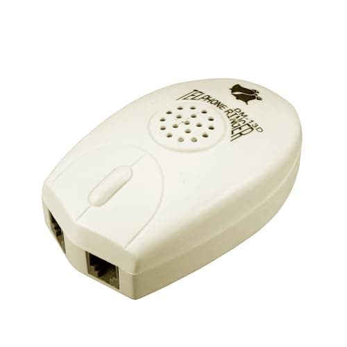 Image of sourcing map Amplifier Bell Extra-Loud Telephone Ring Ringer RJ11 6P2C Mouse Shape