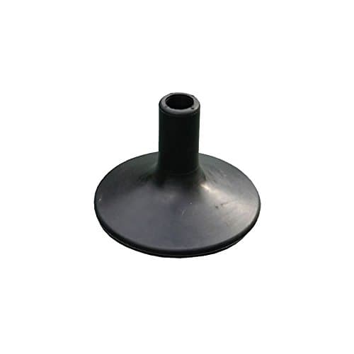 Image of Ram Sports Rubber Training Pole Bases - Set of 12 - Black