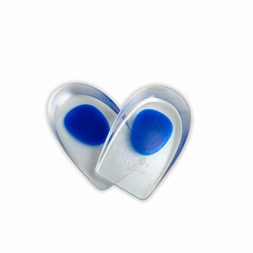 Image of Wonder Care 1 Pair Gel Heel Cushion for Heel Pain Relief Women and Men Silicone Heel Pad Plantar Fascitis Inserts Heel Spur Pads Achillies Heel Support Cushion Heel Inserts(Large)