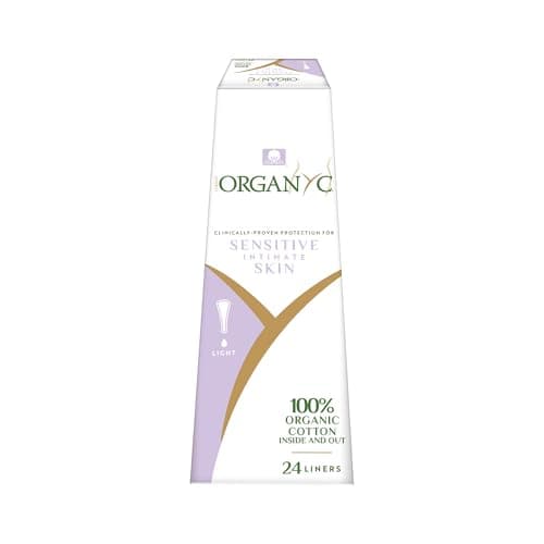 Image of Organyc Panty Liners for Thong – Pack of 24, Certified Organic Cotton, Ultra-Thin and Comfortable, Ideal for Everyday Freshness, Ideal for Everyday Freshness