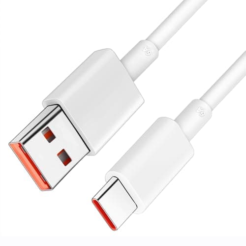 Image of USB C Cable 2m 6A Fast Charge Cable for XiaoMi 17 15T 15 14T 13T 12T 11T Pro USB Type C Fast Charging Cord Data Sync for POCO X8 F8 M8 X7 M7 X6 M6 X5 Pro for Redmi Note 15/14/13/12/11/10/15C Pad 8 7 6