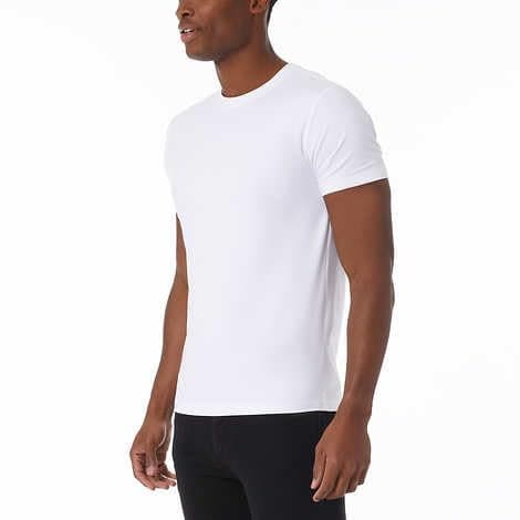 Image of 32º DEGREES 32 Degrees Men's Cool Tee, 3-Pack (US, Alpha, Large, Regular, Regular, White)