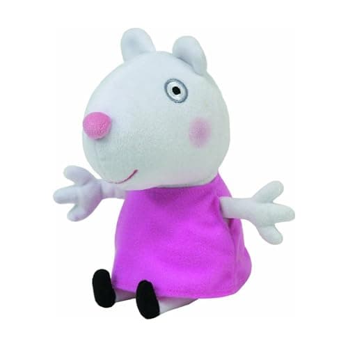 Image of TY Peppa Pig Suzy Sheep Beanie Baby 15 cm – Soft Plush Toy Teddy for Kids, Collectible Stuffed Animal Plushies Soft Toy Gift for Toddlers & Children