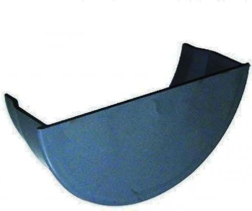 Image of FLOPLAST 112mm Half Round Gutter Internal Stop End - Grey