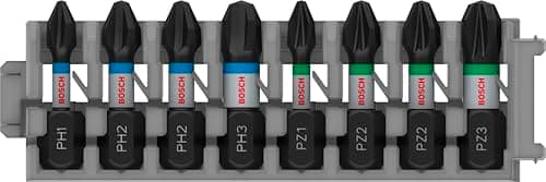 Image of Bosch 8X PRO Impact Mixed Pack (170 x 70 mm, Professional Accessory Screwdriver, Screwdriver)