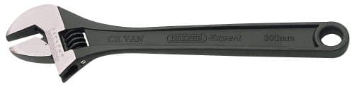 Image of Draper 52682 365 Expert Crescent Type Adjustable Wrench with Phosphate Finish, 300mm,Blue