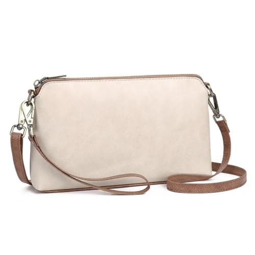 Image of GAEKEAO Crossbody Bags for Women RFID Blocking Leather Cross Body Bag Purses Women's Crossbody Handbags with Wristlet Strap