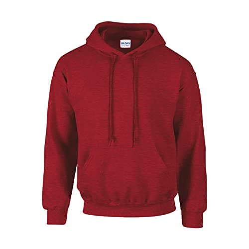 Image of Gildan Heavy Blendâ Hooded Sweatshirt Sweatshirt, Antique Cherry Red, L Unisex Adult, Antique Cherry Red, L