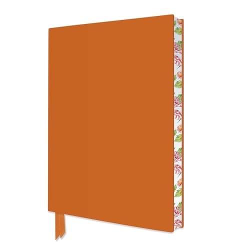 Image of Orange Artisan Notebook (Flame Tree Journals)