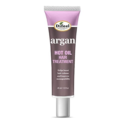 Image of Difeel Hot Oil Hair Treatment with Argan Oil 1.5 oz.