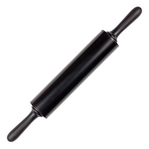 Image of Tala Non-Stick Rolling Pin in Black 46cm x 6cm - Comfortable Handles, Non-Stick Surface, Uses Less Flour