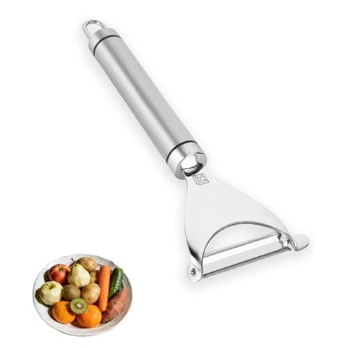 Image of Y-Shaped Vegetable Peeler, 304 Stainless Steel Potato Peeler with Built-in Eye Remover – Ergonomic, Rustproof, Dishwasher Safe, Ideal for Potatoes, Carrots, Apples – Best Kitchen Gadget