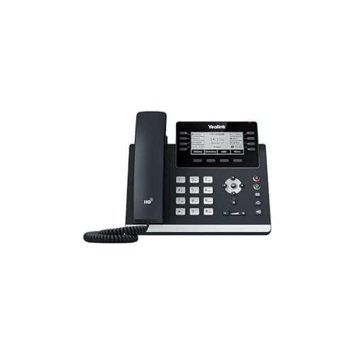 Image of Yealink SIP-T43U IP Phone - Corded - Corded - Wall Mountable - Classic Gray