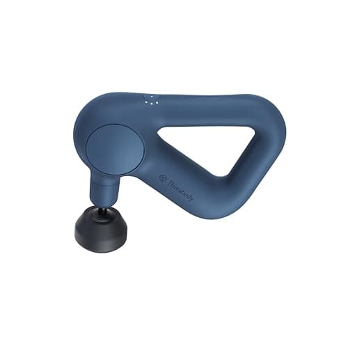 Image of Theragun Relief Handheld Percussion Massage Gun - Easy-to-Use, Comfortable & Light Personal Massager for Every Day Pain Relief Massage Therapy in Neck, Back, Leg, Shoulder and Body (Navy)