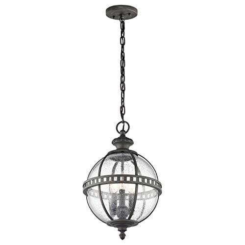 Image of Outdoor IP44-3 Bulb Chain Lantern - Londonderry - LED E14 60W Bulb - Outside - External - Exterior