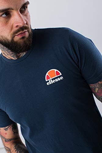 Image of Ellesse Men's Canaletto T Shirt, Navy, M UK