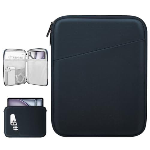 Image of Dadanism 13 Inch Tablet Sleeve Bag Carrying Case for iPad Pro 13" M5/M4 2025/2024, iPad Air 13" M4/M3 2026/2025, iPad Pro 12.9",Galaxy Tab S10+/S9 FE+/S9+ 12.4",Remarkable Paper Pro 11.8", Indigo