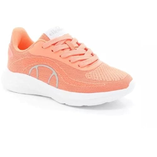 Image of Ellesse Como Runner Womens Trainers Salmon/White 6 UK