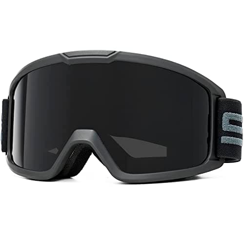 Image of SPOSUNE Ski & Motorcycle ATV Goggles with Anti-fog Dual Lens - Off Road Racing Dirt Bike & Snow Goggles for Men & Women