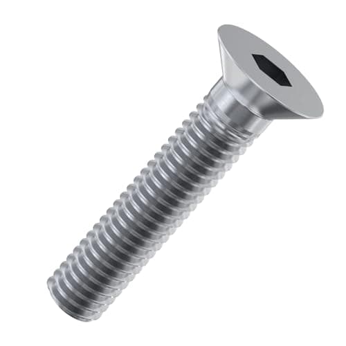 Image of Accu - M3 x 18mm Socket Countersunk Screws (ISO 10642) - Stainless Steel (A2) (Pack of 200)