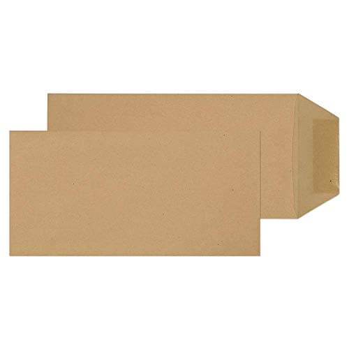 Image of Blake Purely Everyday DL 220 x 110 mm 80 gsm Pocket Gummed Envelopes (23780) Manilla - Pack of 500