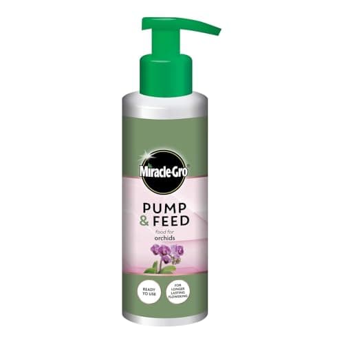 Image of Miracle-Gro Pump & Feed Orchid 200ml - Liquid Fertilizer for Healthy Orchids, Flowers, and Indoor Plants, Easy to Use with Built-In Pump, Promotes Strong Growth and Vibrant Blooms