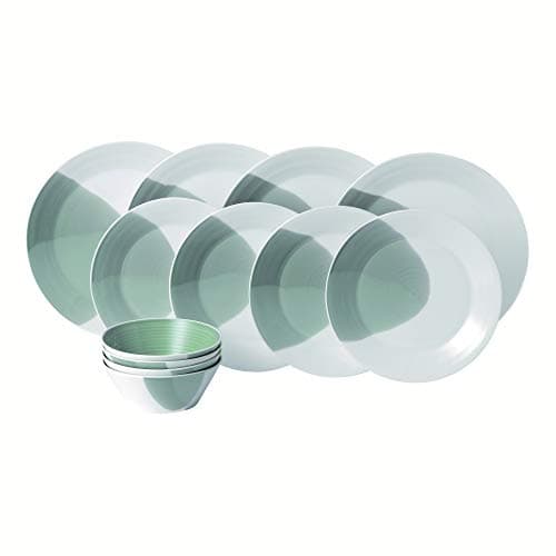 Image of Royal Doulton 1815 Signature 12-Piece Dinnerware Set, Blue