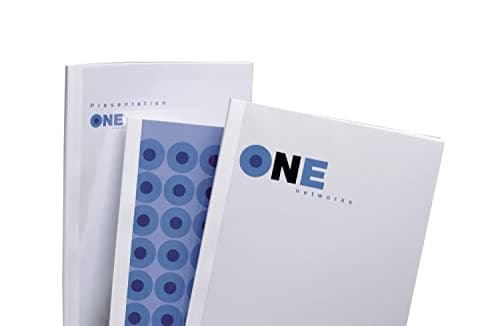 Image of GBC Standard Thermal Binding Covers, 1.5 mm, 15 Sheet Capacity, A4, White, Pack of 100, IB370014