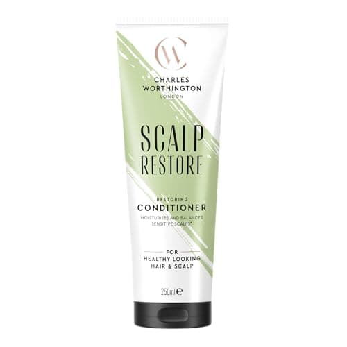 Image of Charles Worthington Scalp Restore Restoring Conditioner – Moisturises & Balances Sensitive Scalps for Healthy, Soft Hair, 250ml
