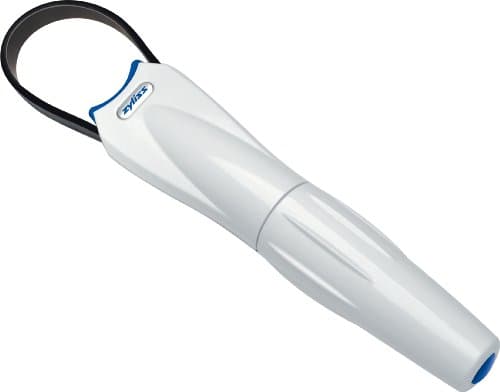 Image of Zyliss E46145 Strongboy 2 Jar Opener, Plastic/Metal, White, Adjustable Grip to Open Opens Jar/Bottle Lids/Caps